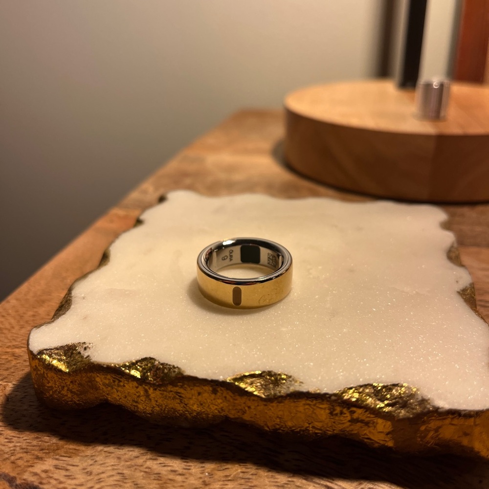 Gold Oura Gen 4 Ring